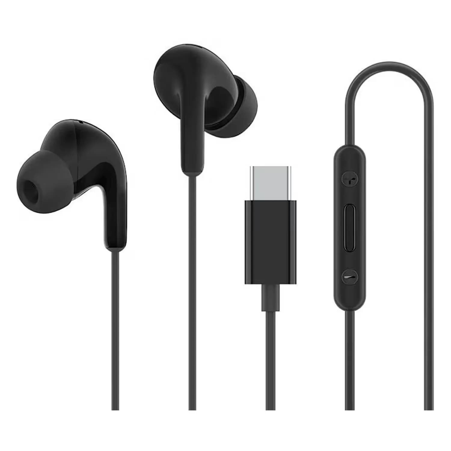 Xiaomi Xiaomi Fone De Ouvido Xiaomi Earphones M2413e1 Usb-c Preto