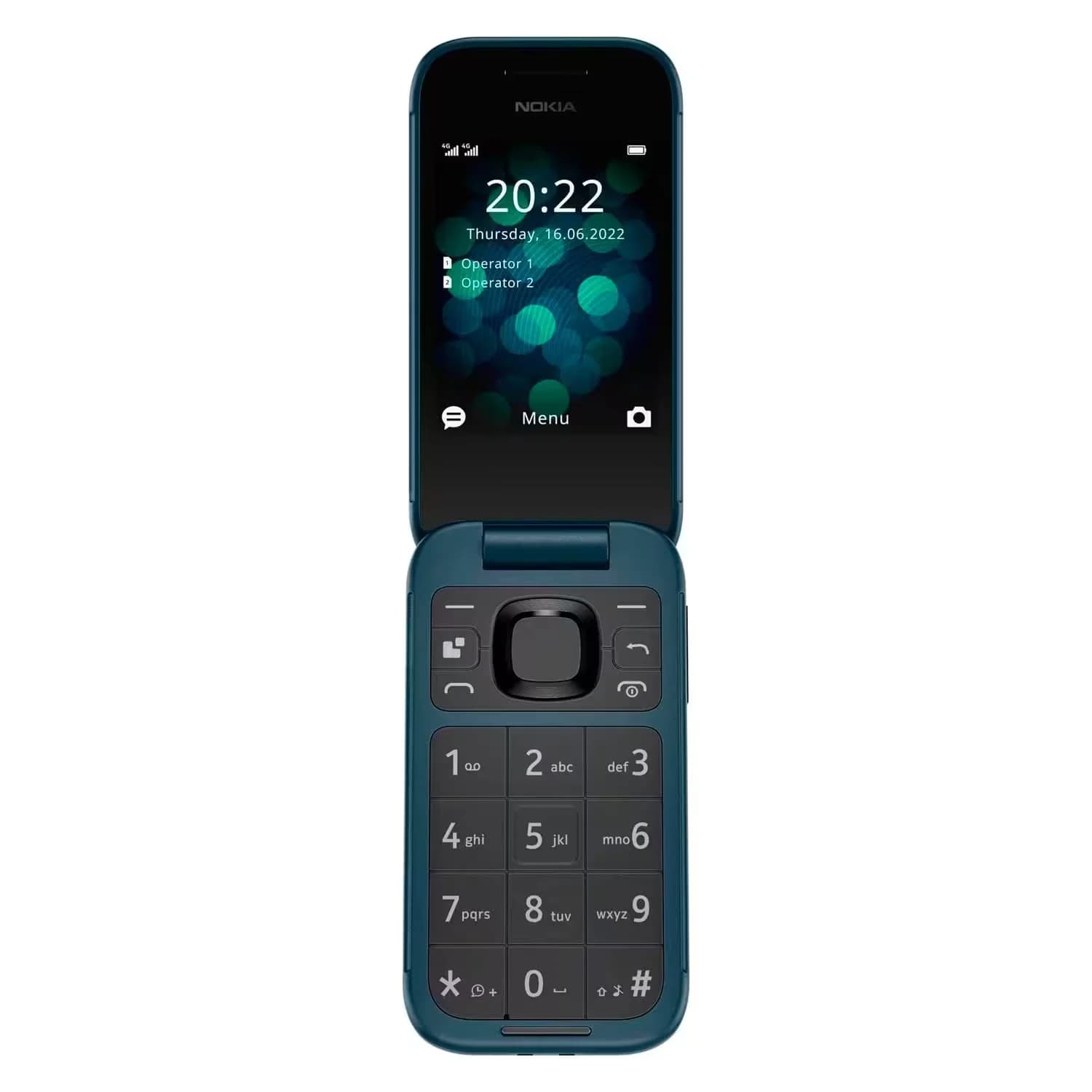 Celular Nokia Flip 2660 4G Ta-1474 Dual SIM Azul