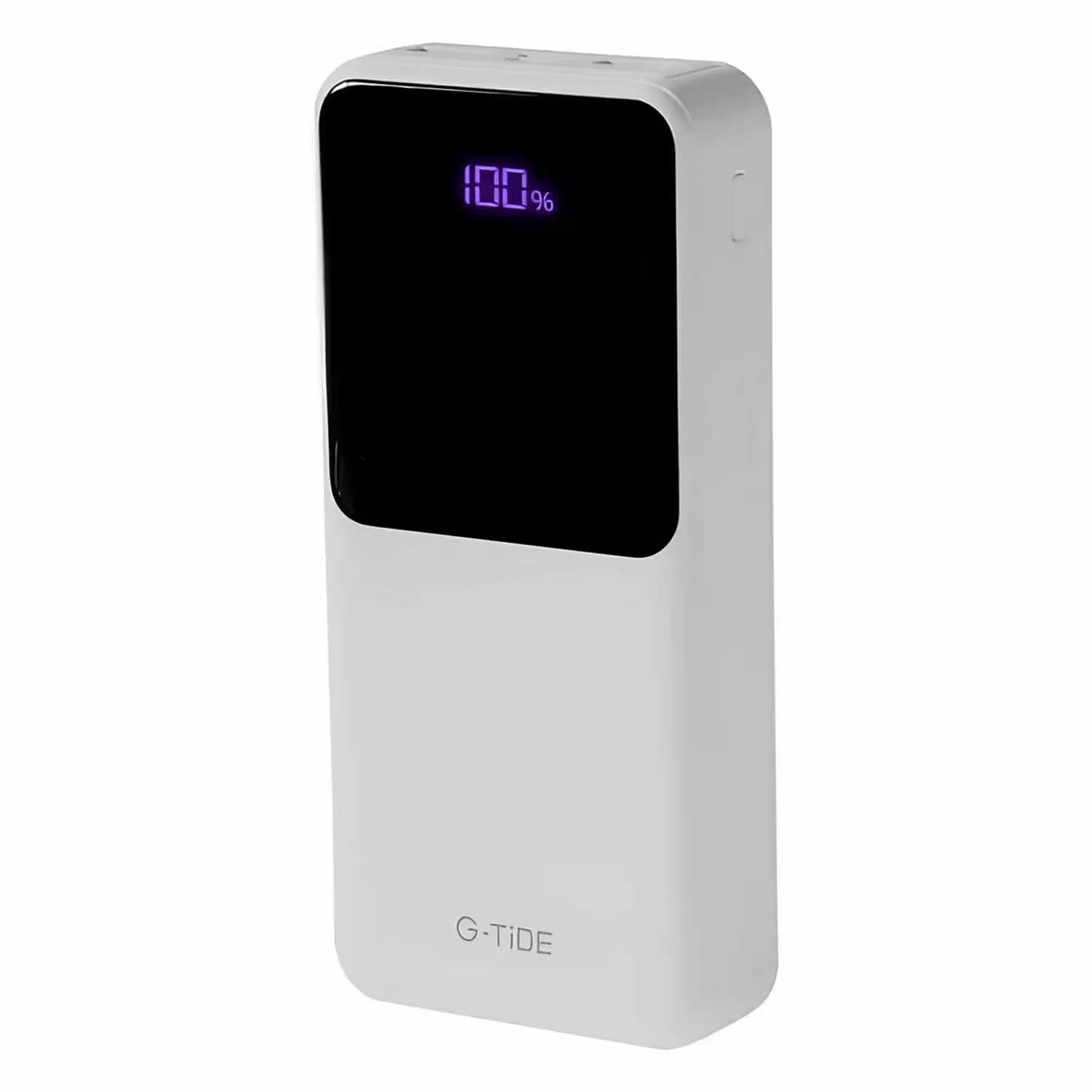 Carregador Portátil G-tide Easy2 20000mah Branco