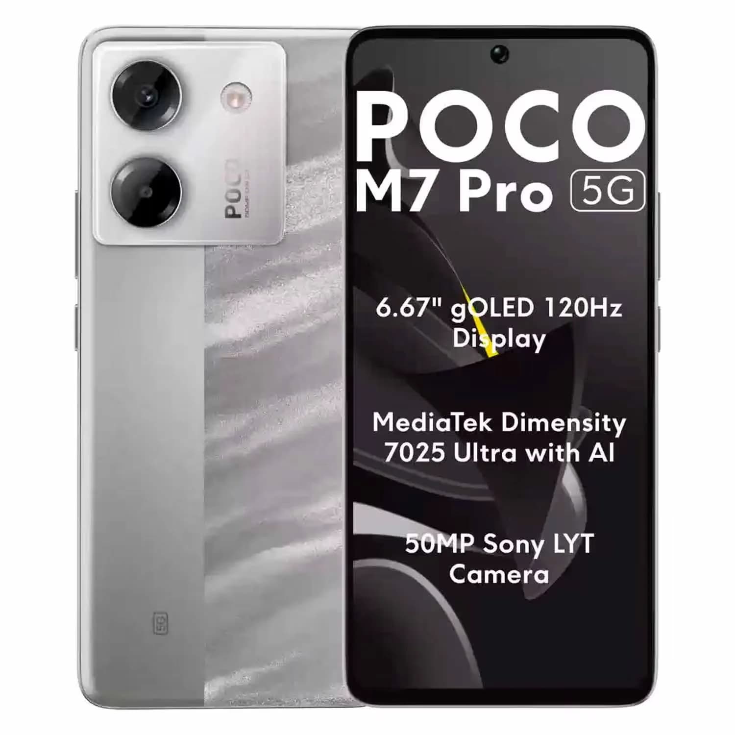 Xiaomi Xiaomi Xiaomi Poco M7 Pro 5G 128GB Lunar Dust