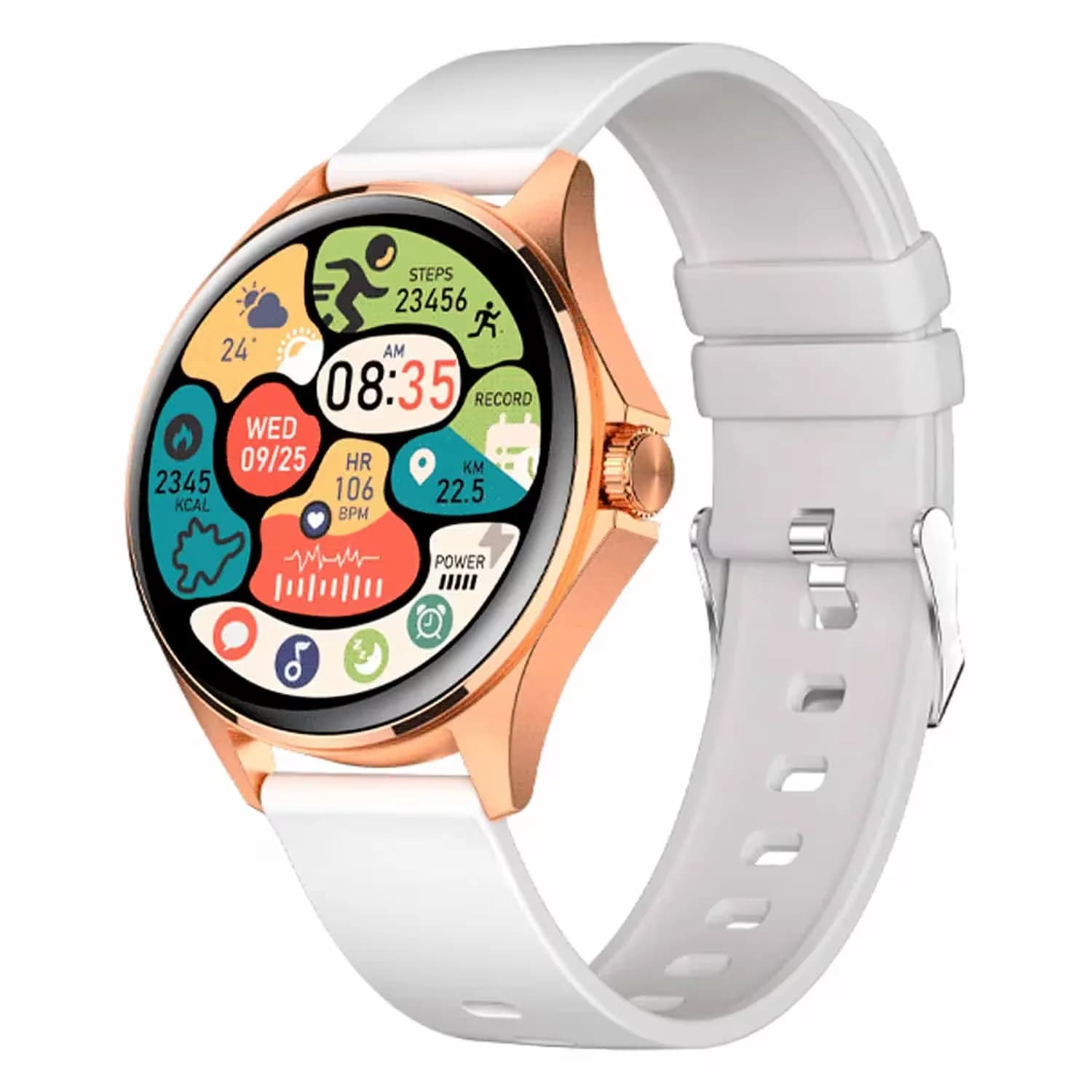 Smartwatch FTX Ftxam12-rgw 49mm Cinza