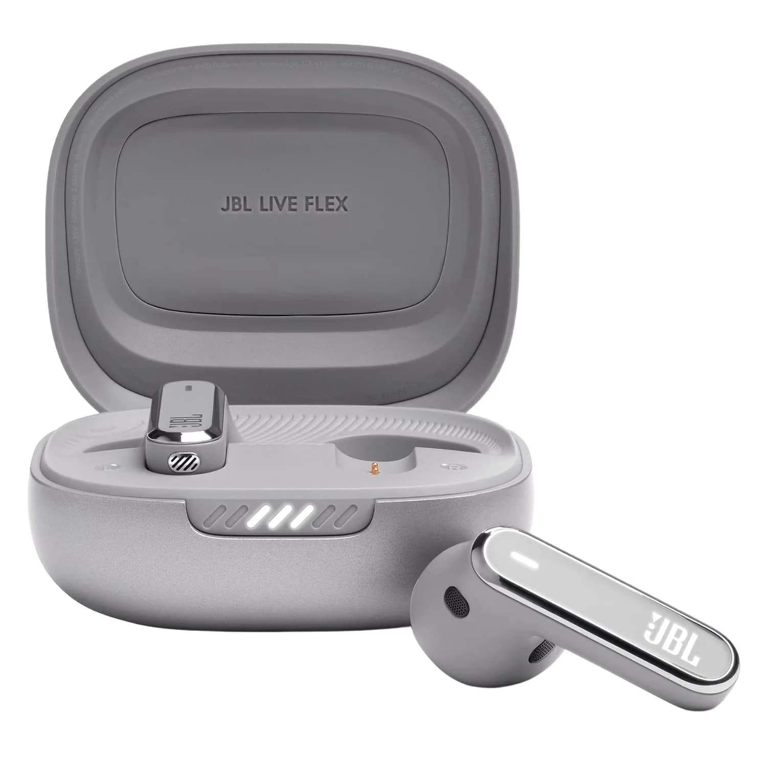 Fone De Ouvido JBL Live Flex Bluetooth Prata
