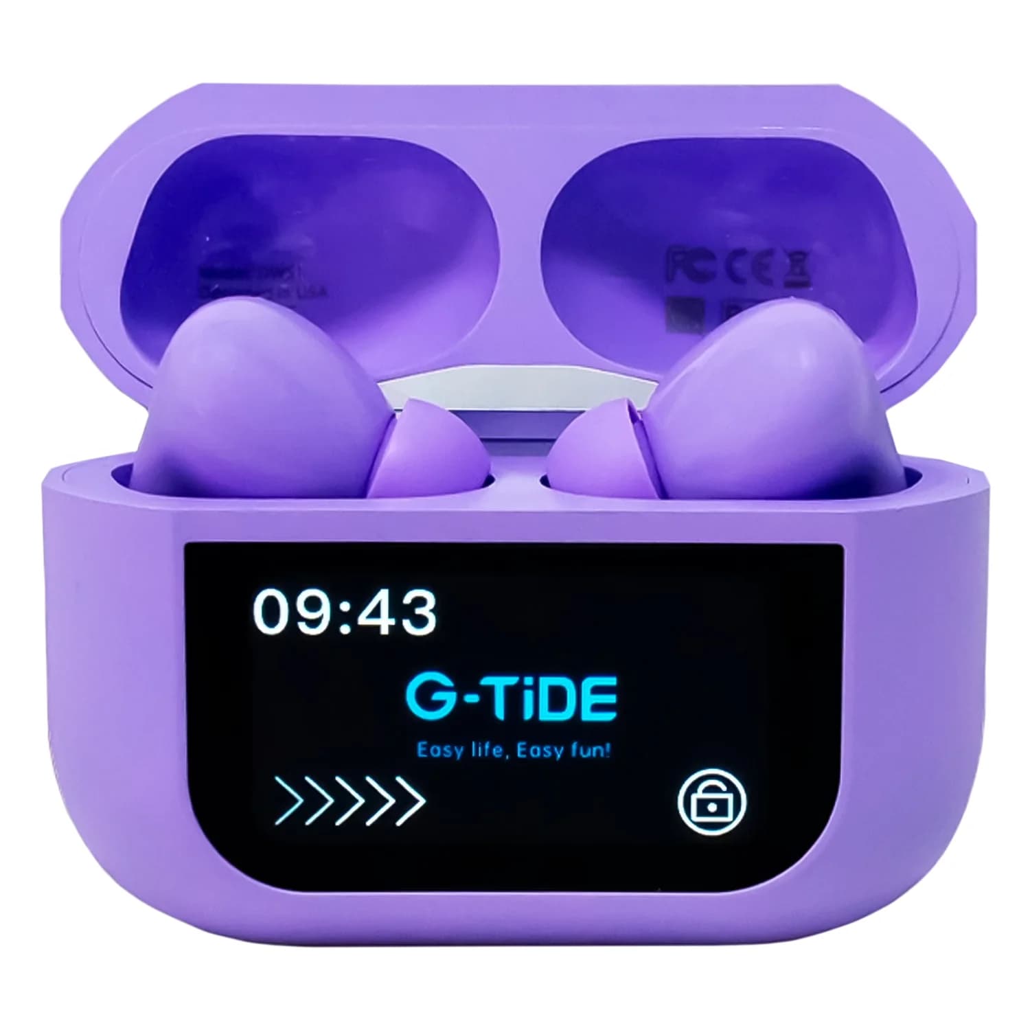 Fone De Ouvido G-tide Future Pod Wireless Roxo