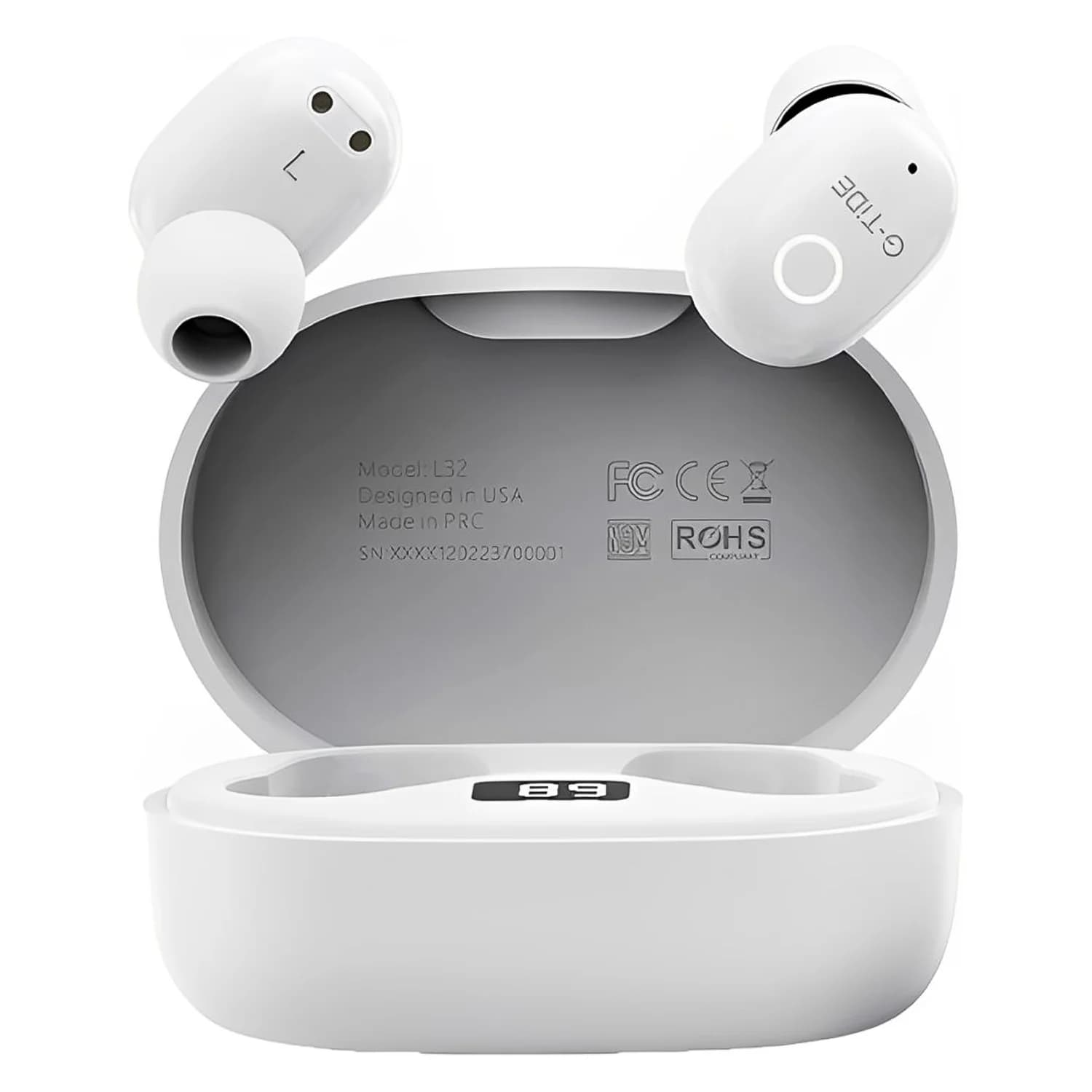 Fone De Ouvido G-tide L32 Wireless Branco