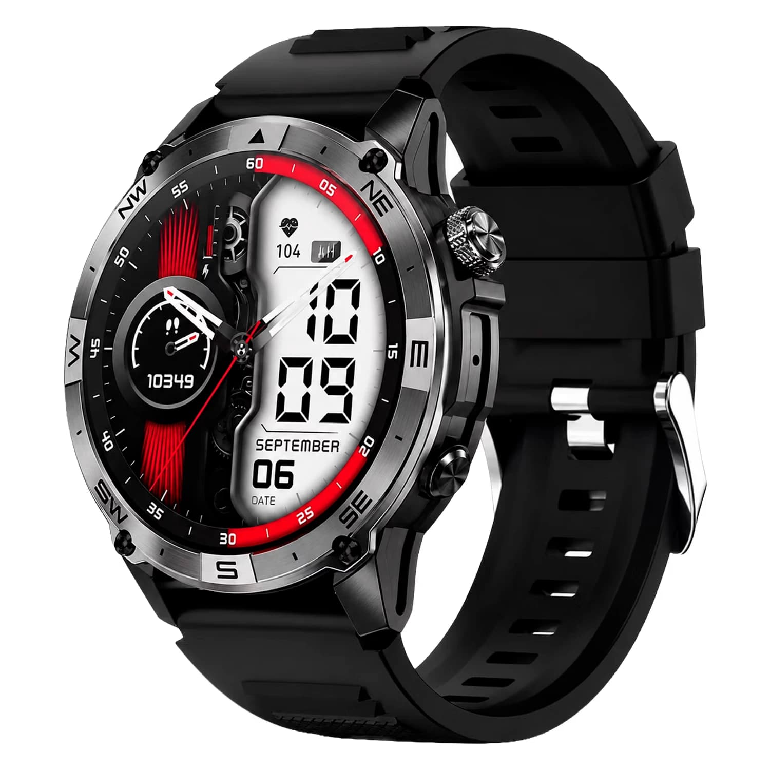 Smartwatch G-tide Watch R6 Pro Preto