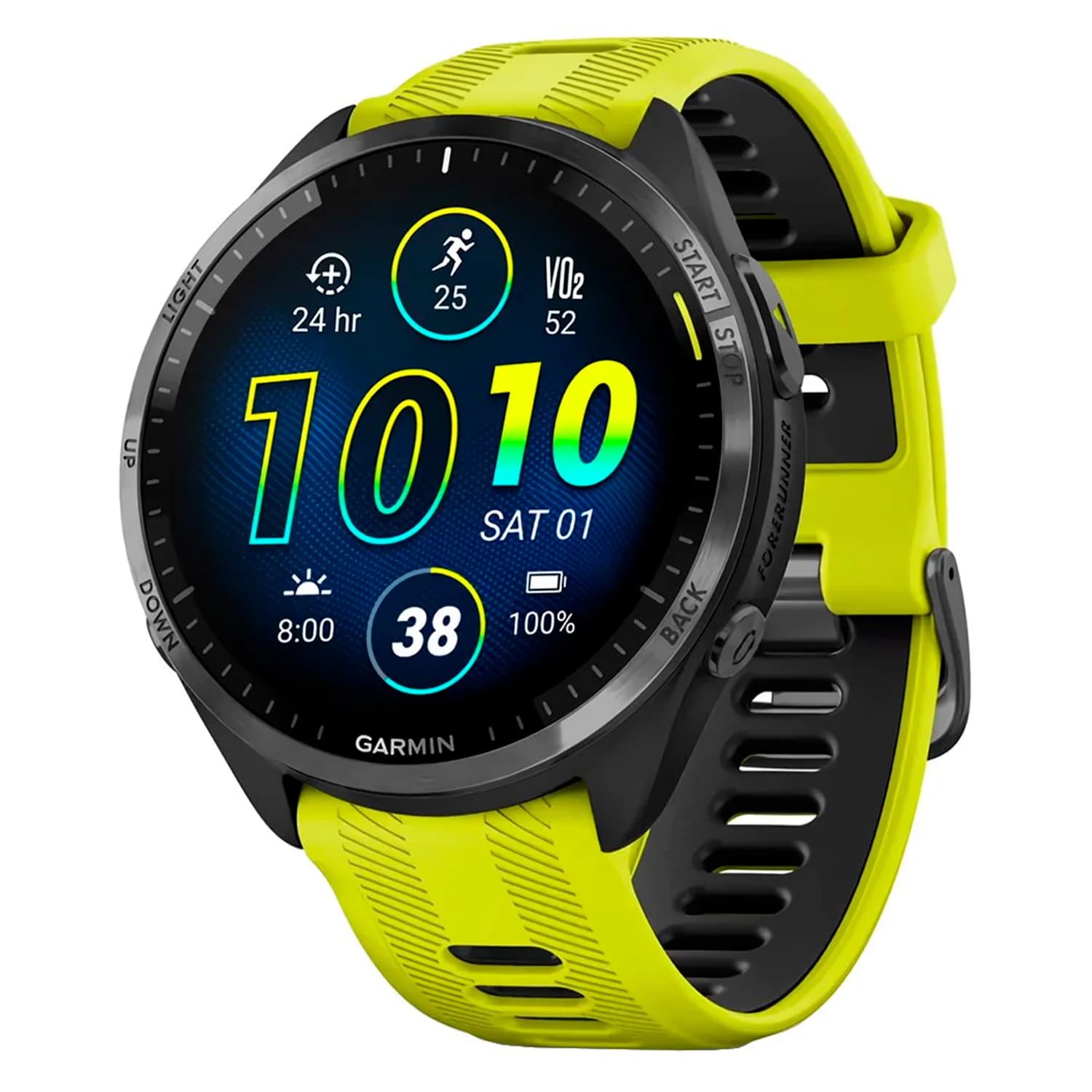 Smartwatch Garmin Forerunner 965 010-02809-02 Amarelo E Preto