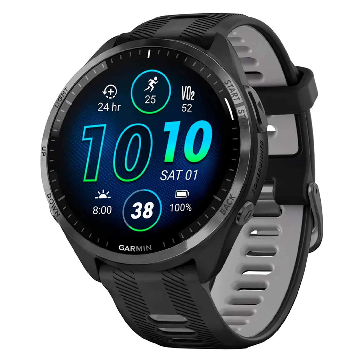 Smartwatch Garmin Forerunner 965 010-02809-00 Preto