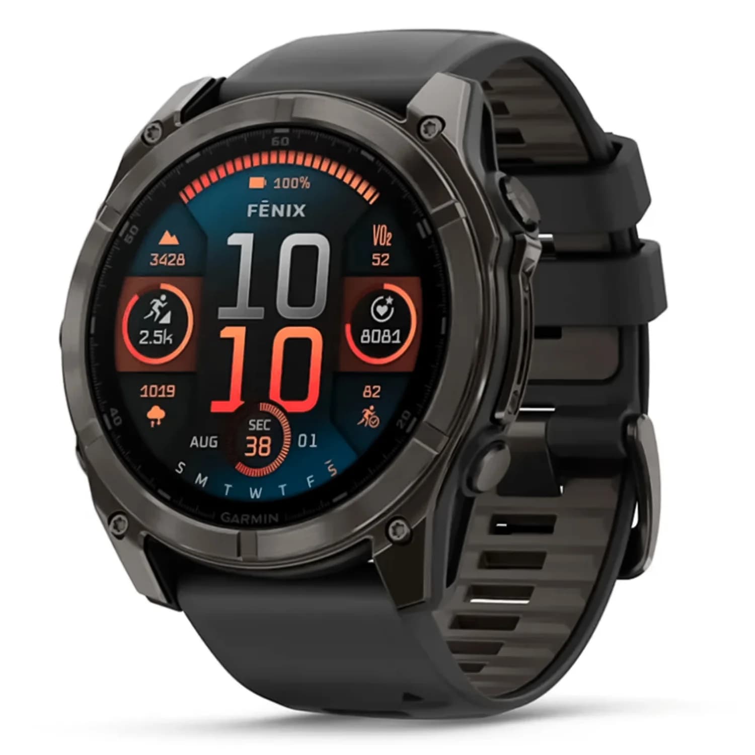 Smartwatch Garmin Fenix 8 010-02905-20 51mm Preto