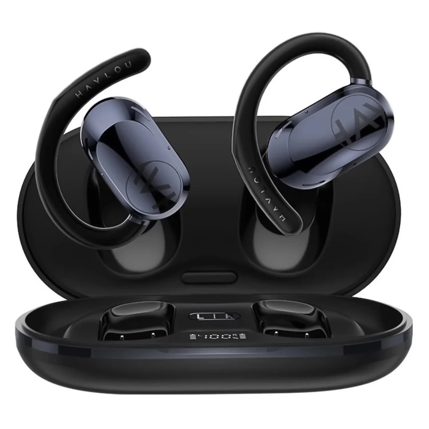 Fone De Ouvido Haylou Earhook 1 Ow02 Bluetooth Preto
