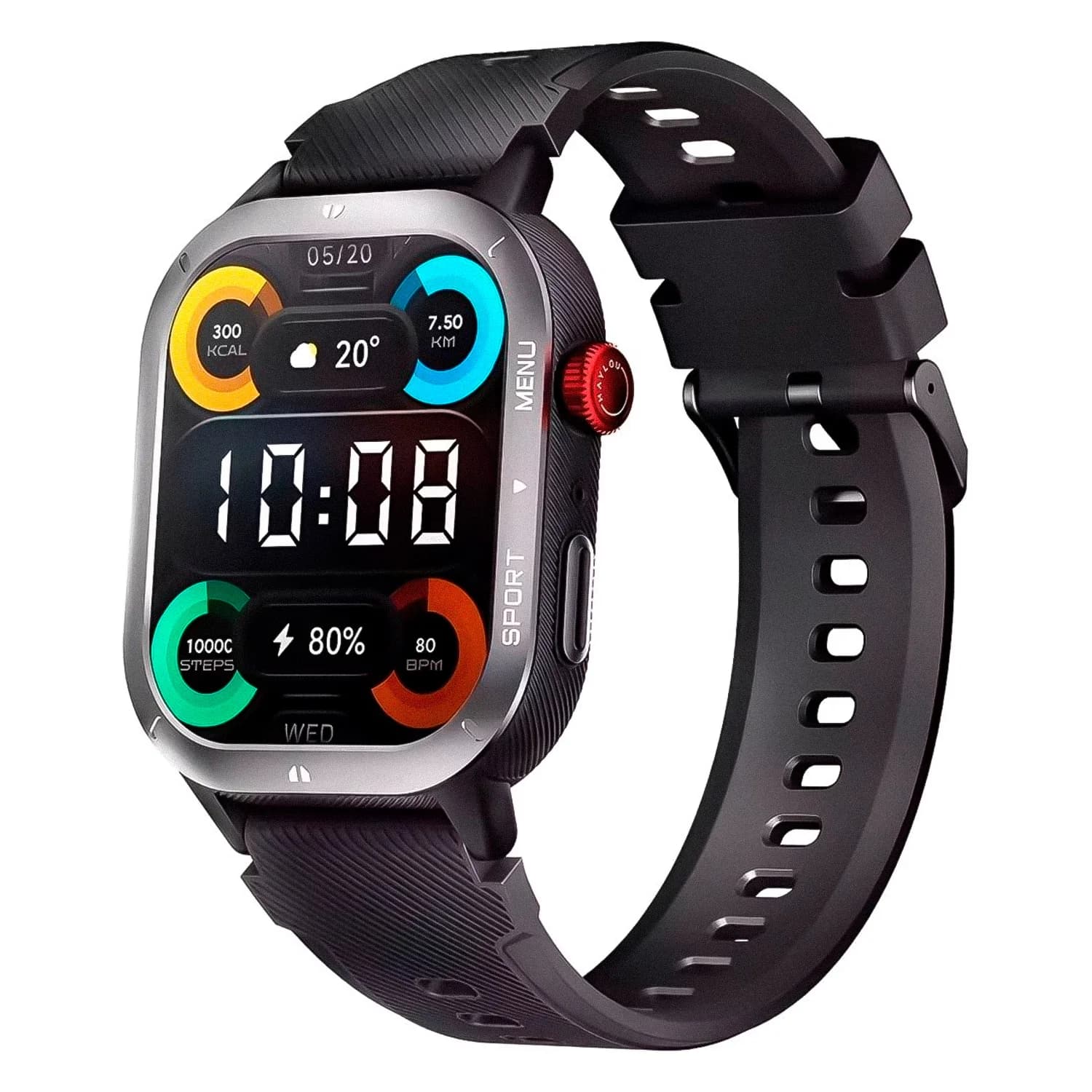 Smartwatch Haylou Iron Neo Hf014 Preto