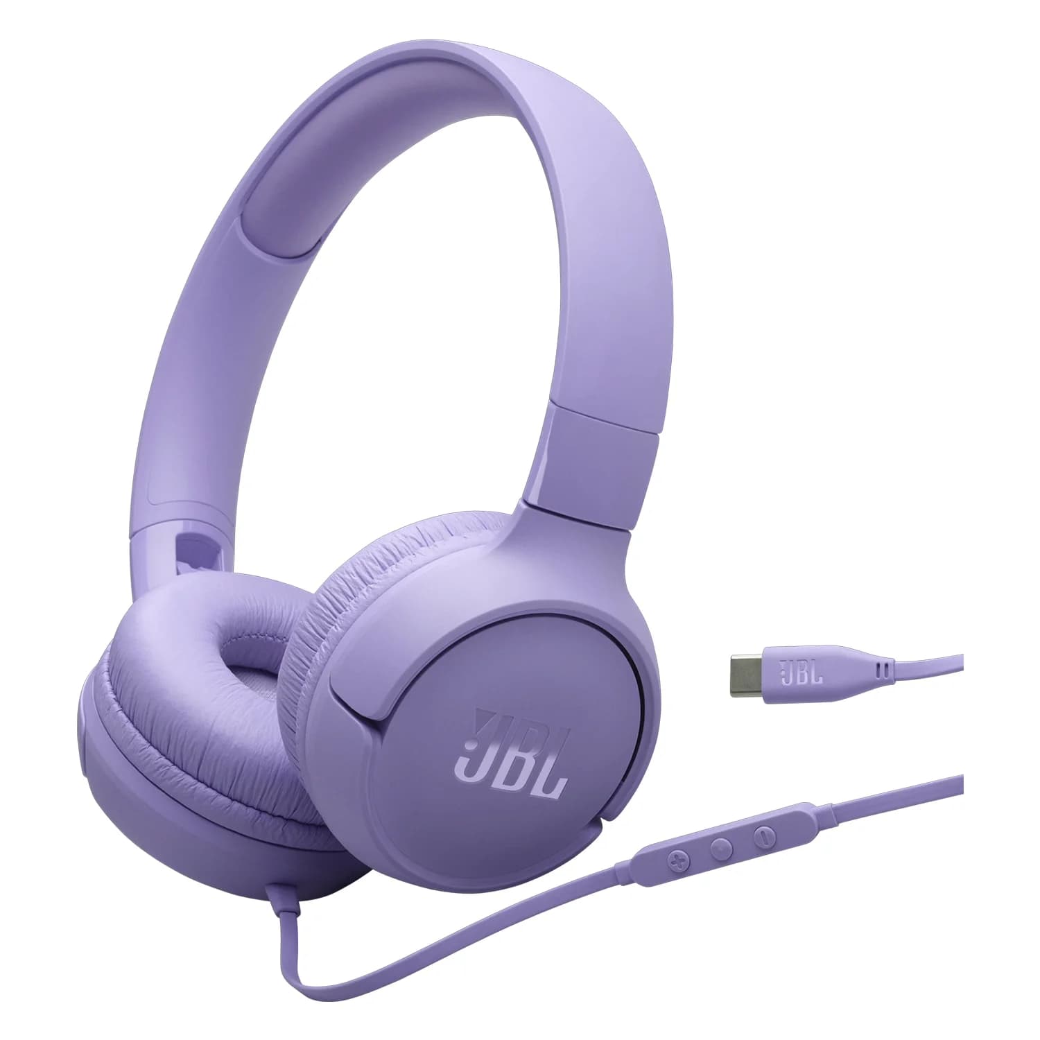 Fone De Ouvido JBL Tune 520c Com Fio Usb-c Roxo