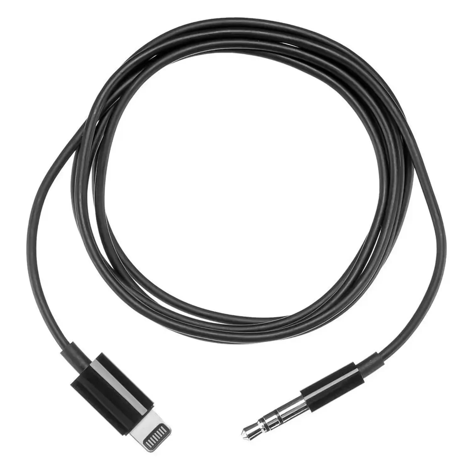 Apple Apple Cabo Apple Mr2c2ze/a Lightning Para 3.5 Mm 1.2 Metros Original Preto