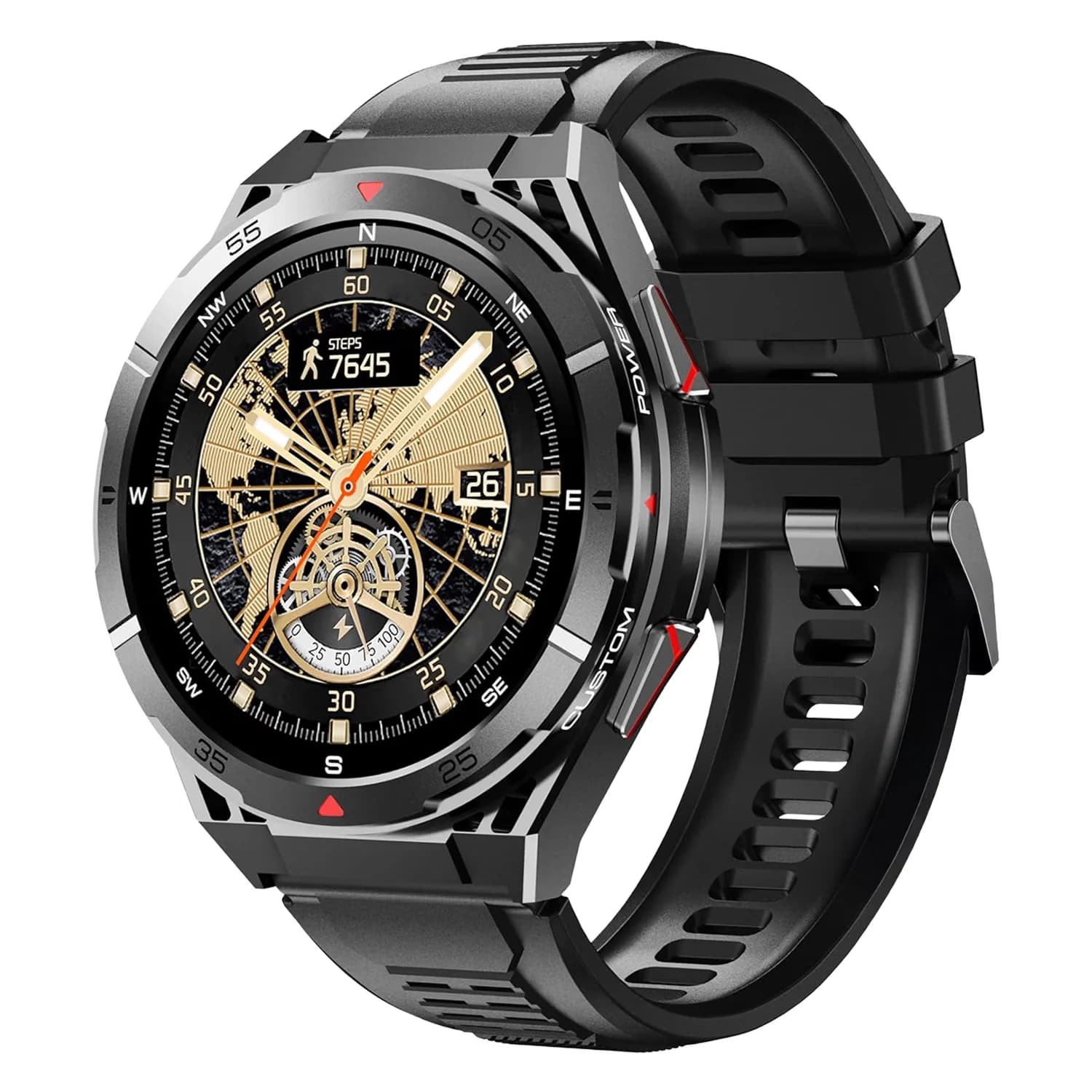Smartwatch Oukitel Bt12 46mm Preto