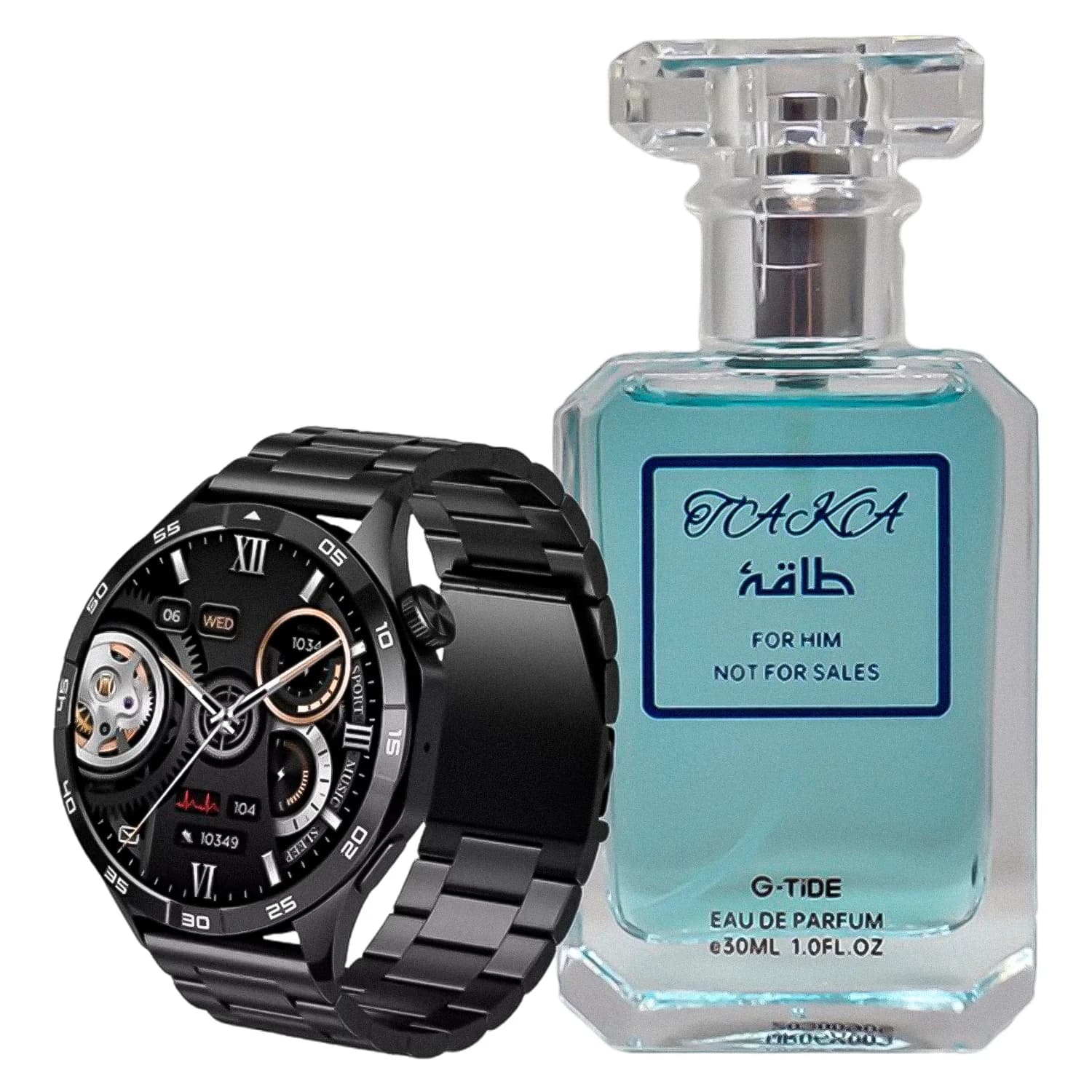 Smartwatch G-tide Watch Power + Perfume Taka Preto