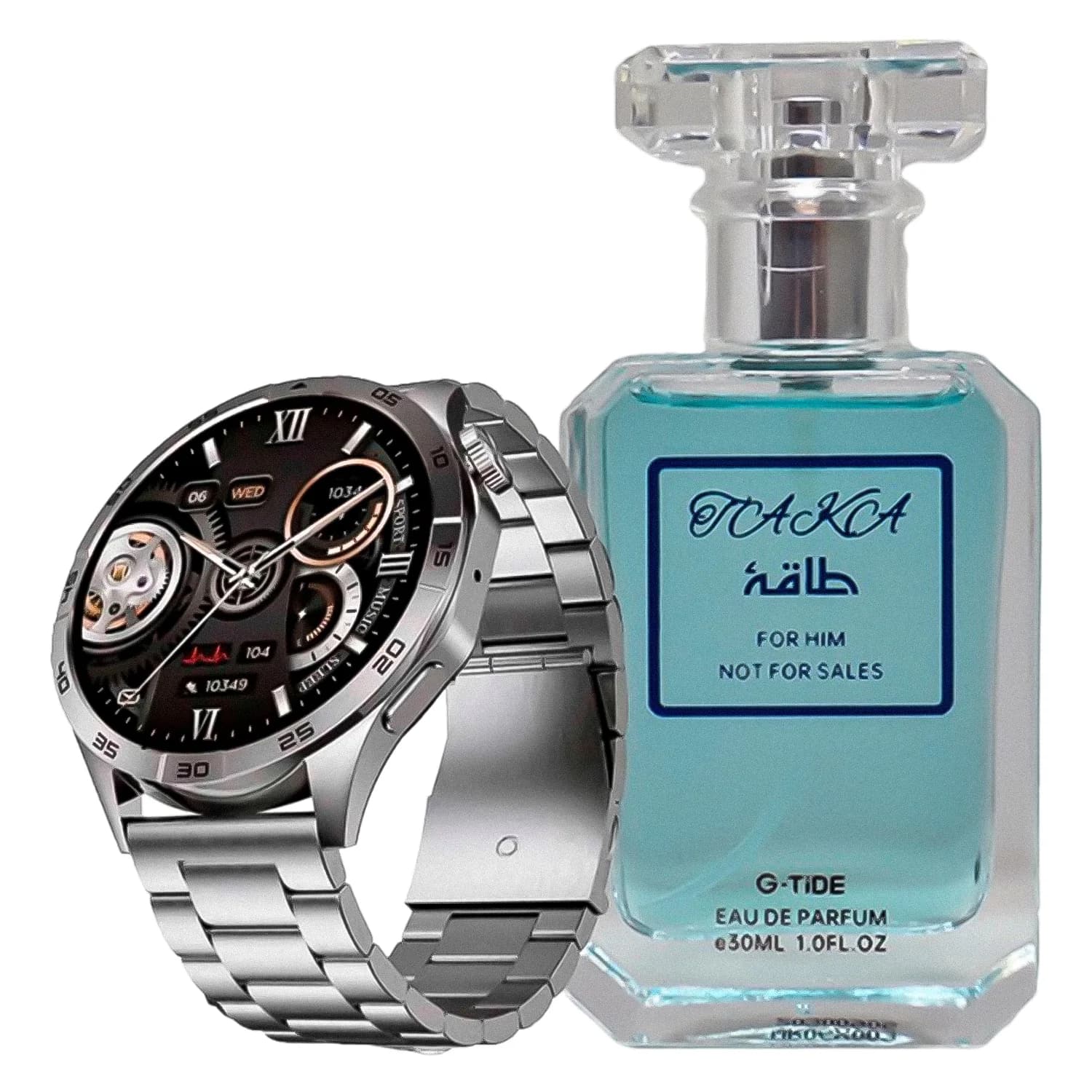 Smartwatch G-tide Watch Power + Perfume Taka Prata
