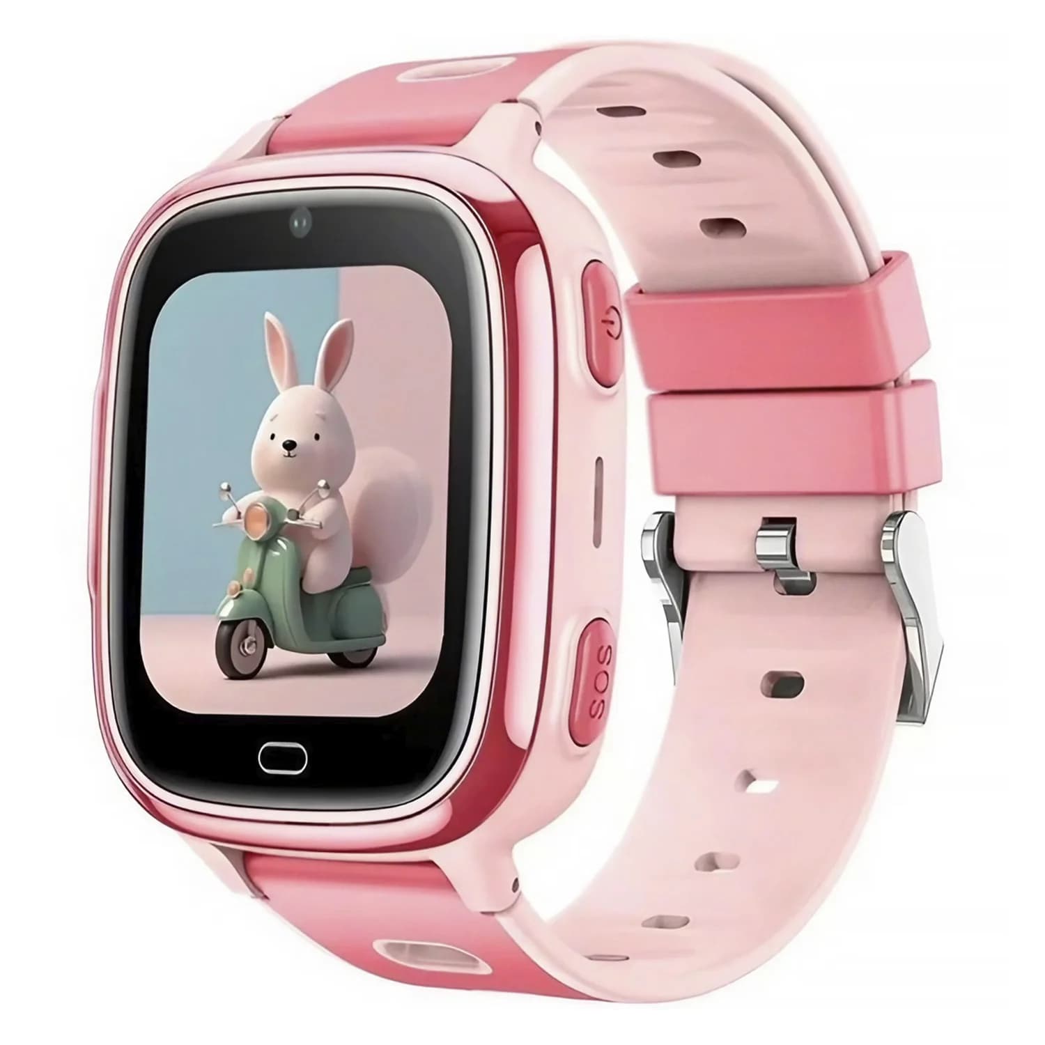 Smartwatch Blulory Kids U86dd 38mm Rosa