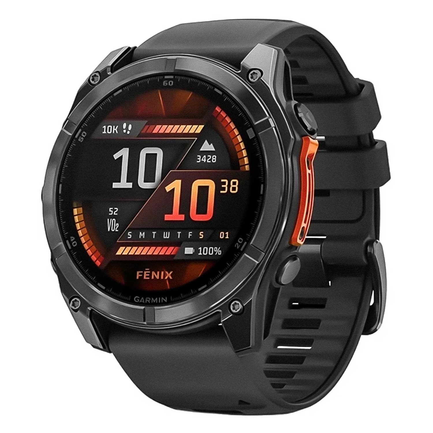 Smartwatch Garmin Fenix 8 Amoled 51mm 010-02905-00 0x216:Aço Inox