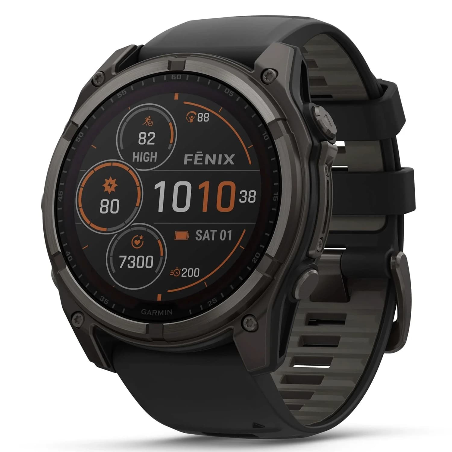 Smartwatch Garmin Fenix 8 Solar Sapphire 47mm 010-02906-10 0x216:Carbono
