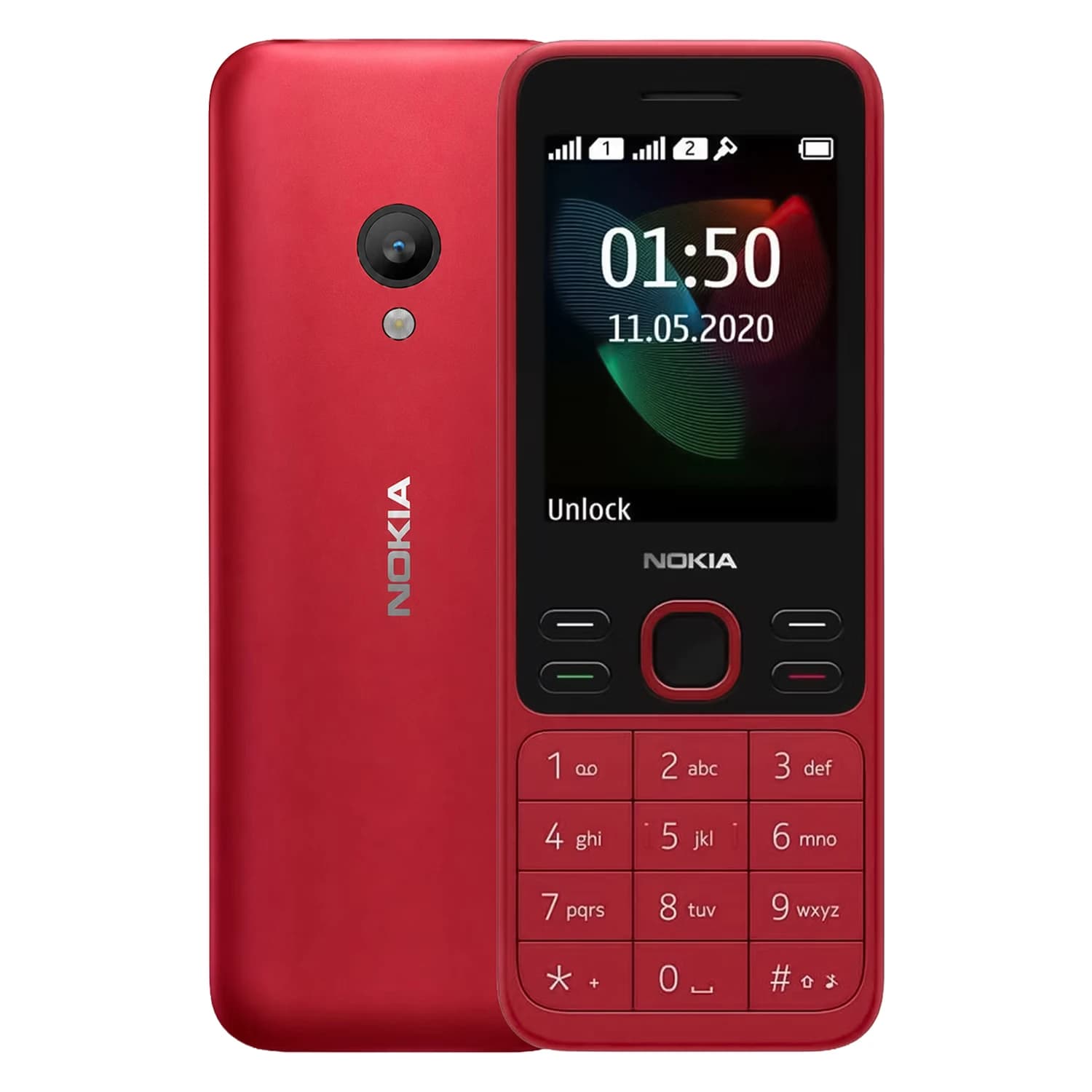 Celular Nokia 150 2G Ta-1235 Dual SIM 4MB 0x237:(Red)