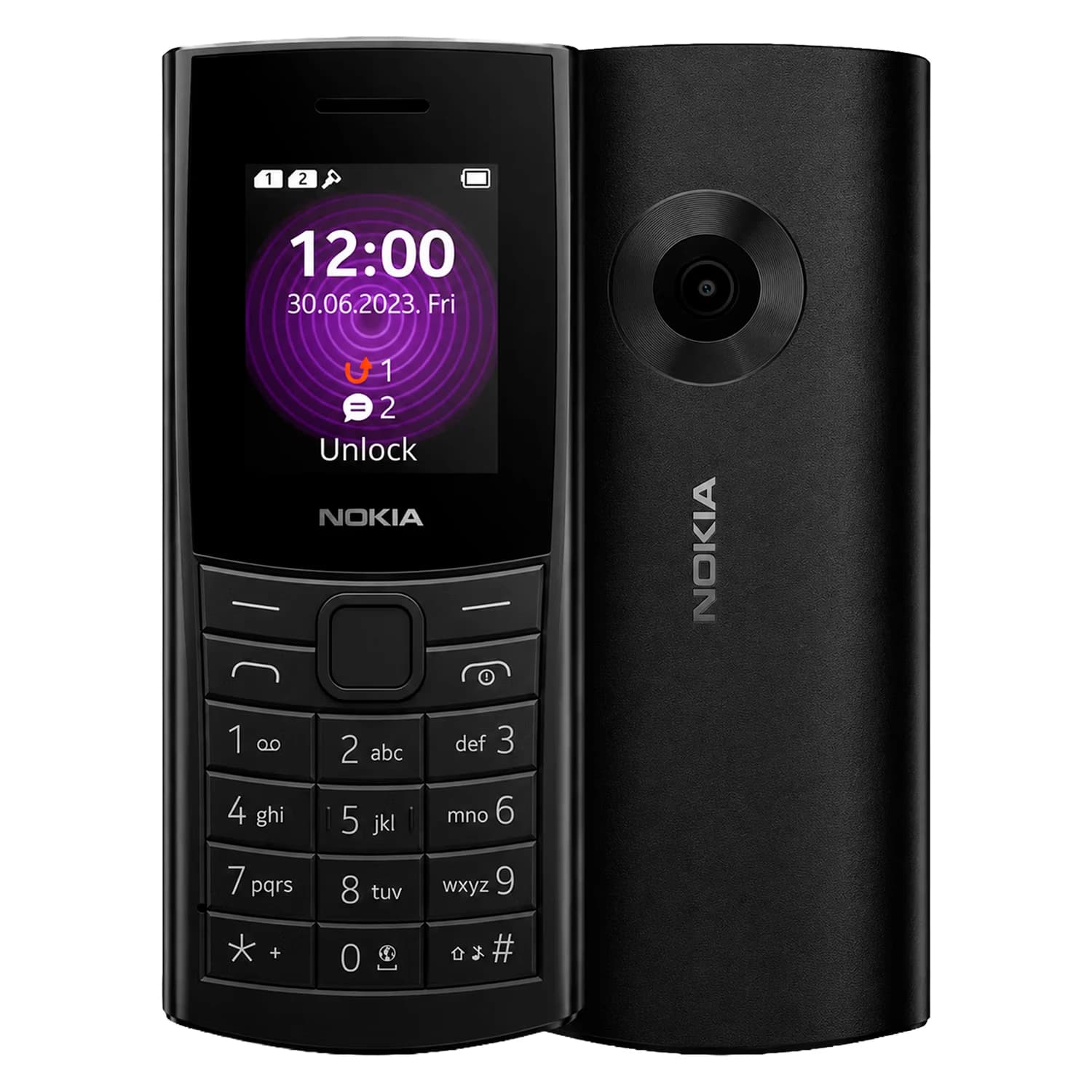 Celular Nokia 110 Ta-1556 Dual SIM 48MB 0x231:(Black)