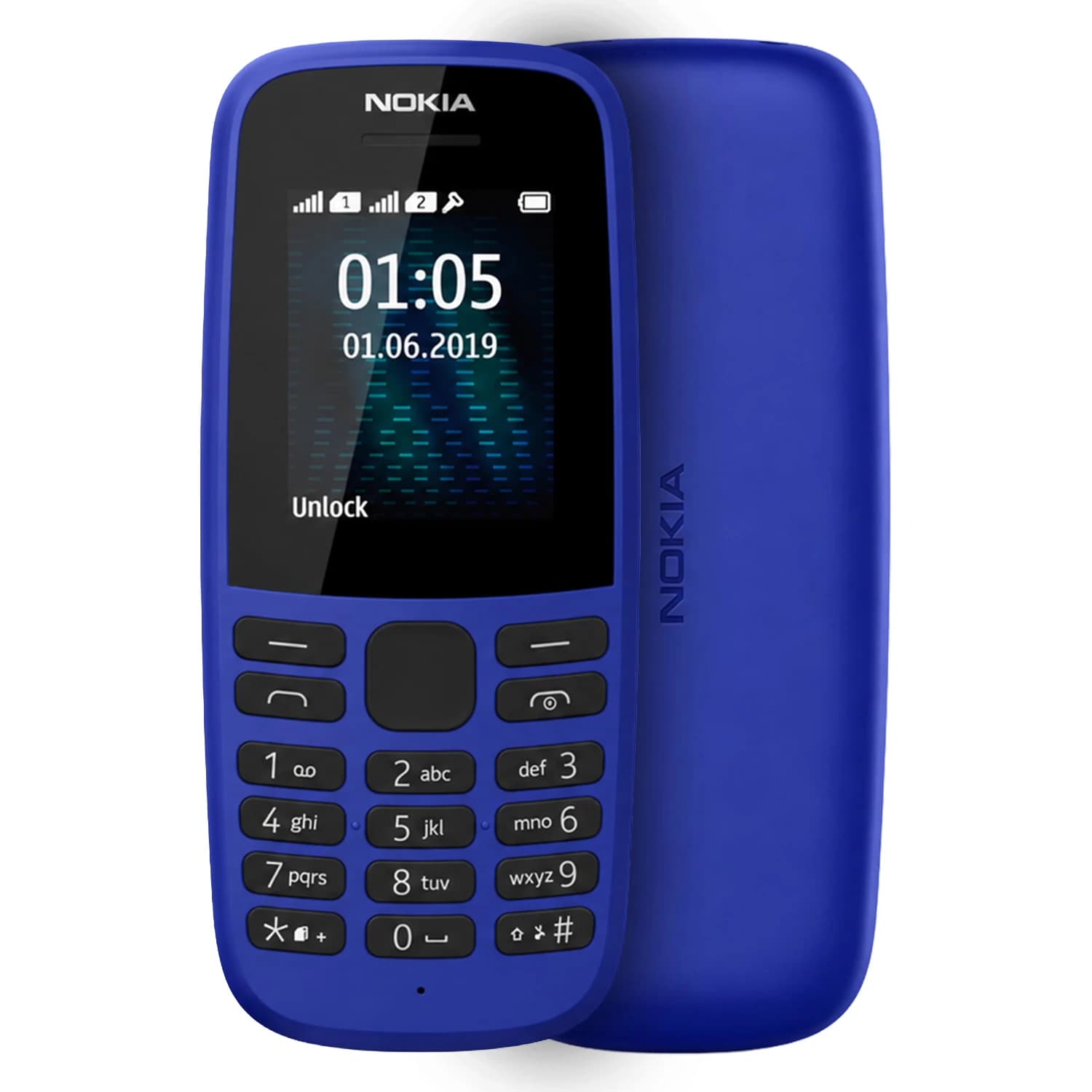 Celular Nokia 105 4G Ta-385 Dual SIM 4MB 0x210:(Blue)