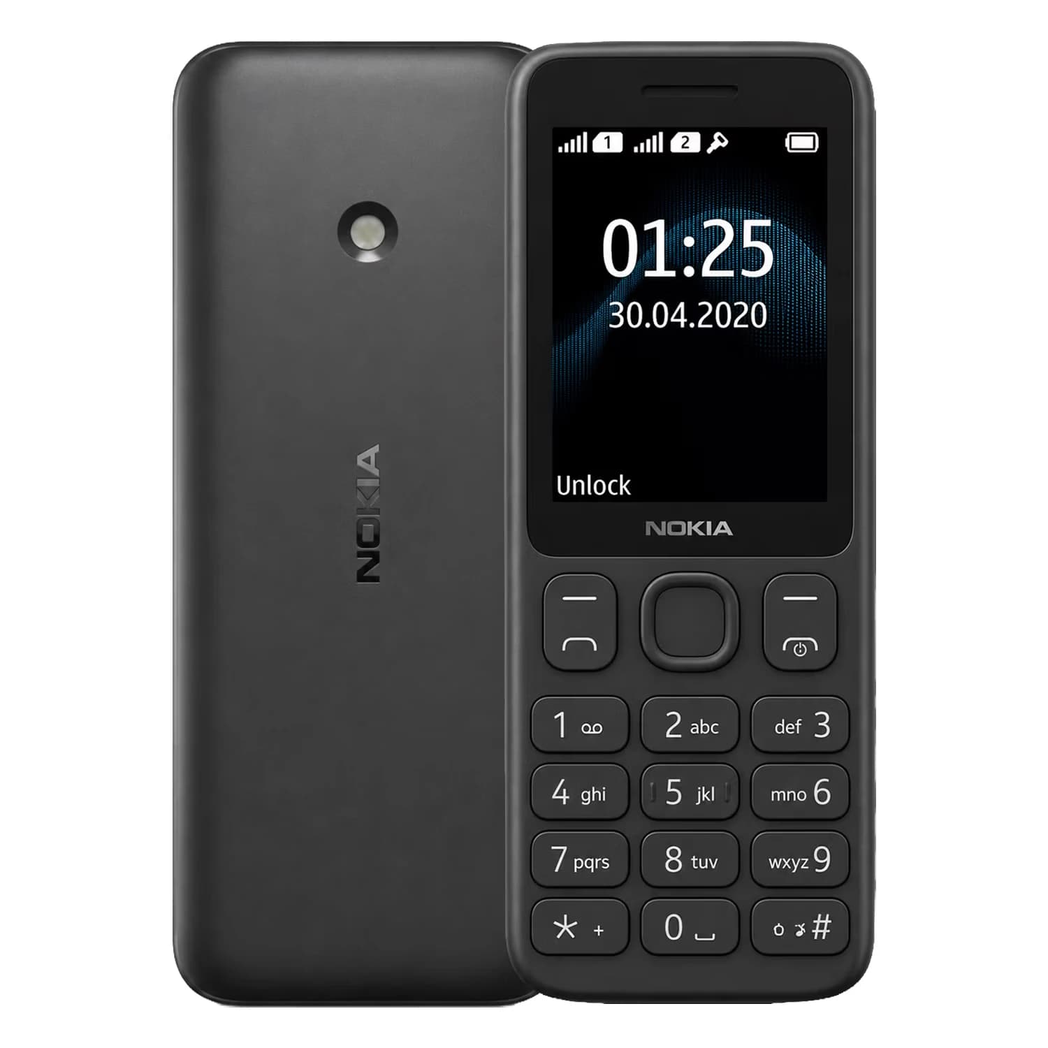 Celular Nokia 125 Ta-1253 Dual SIM 4GB 0x231:(Black)