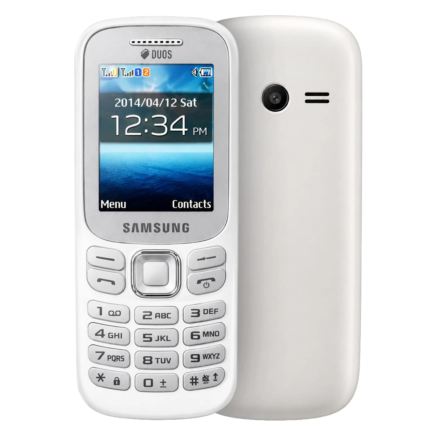 Samsung Samsung Celular Samsung Metro 312 312 Sm-b312 Dual SIM 16MB 0x215:(White)