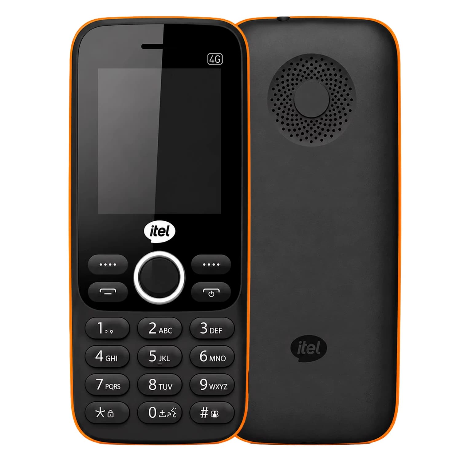 Celular Itel It8010 4G Dual SIM 128MB 0x231:(Black)