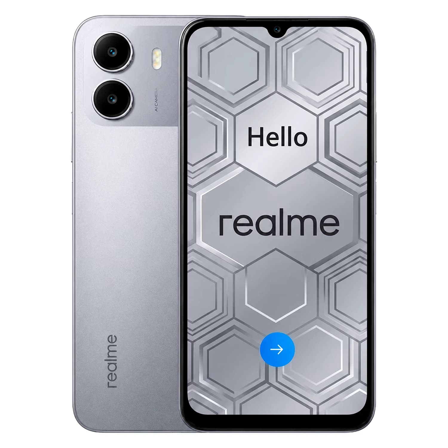 Realme P4 Lite Rmx5377 256GB 0x216:(Titan Gray)