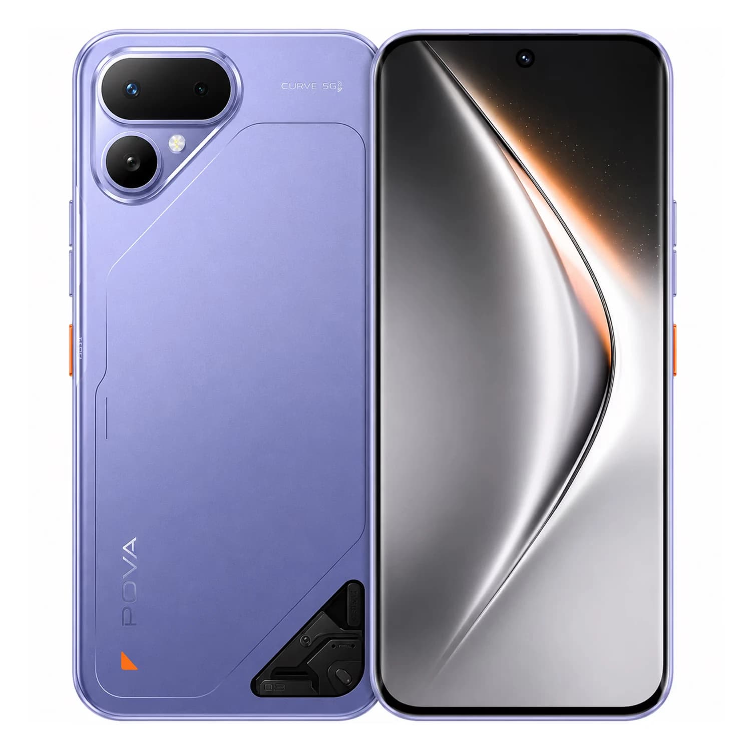 Tecno Pova Curve 2 5G Lk7k 256GB 0x233:(Mystic Purple)