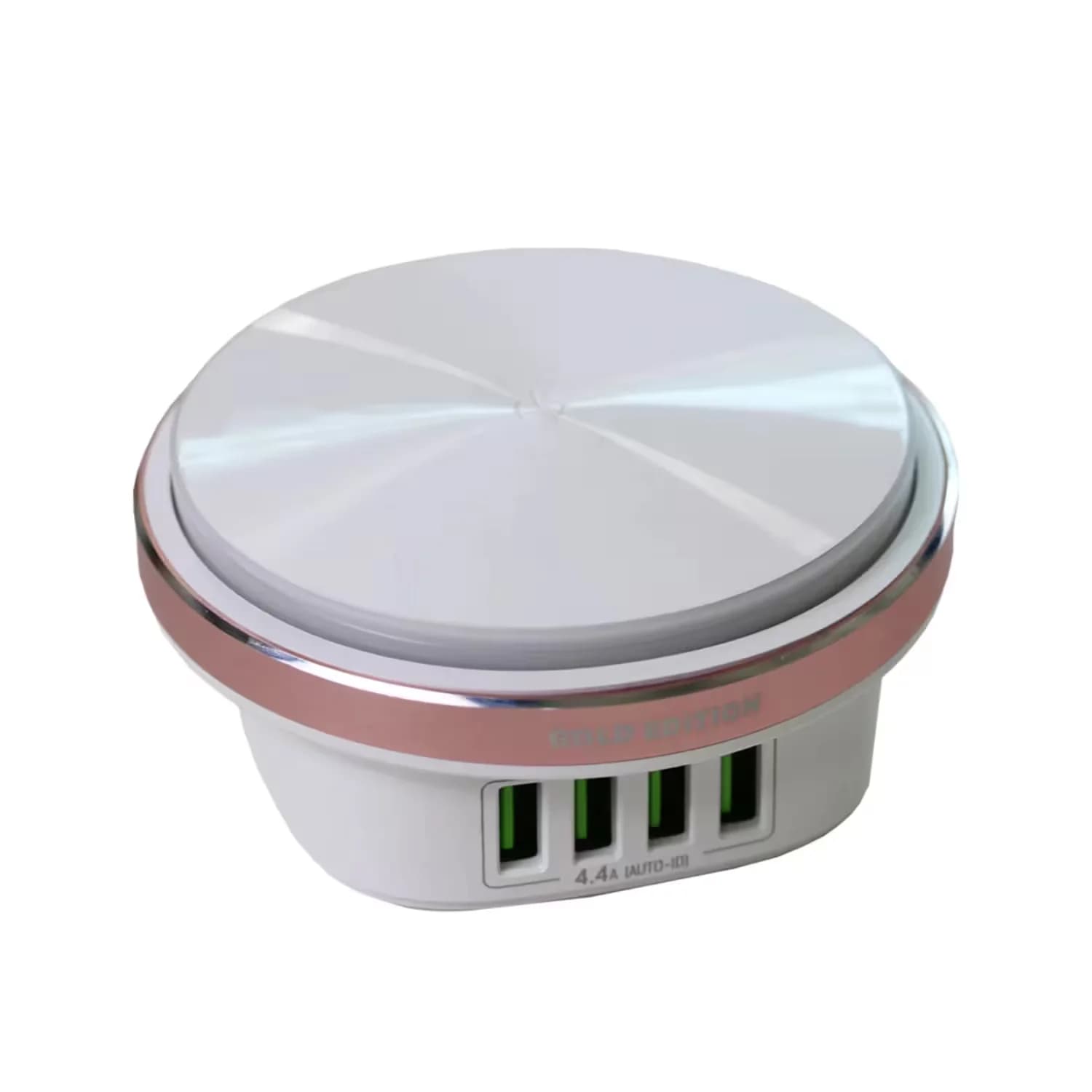 Carregador Gold Edition Ge-c44 4 Portas USB 4.4a Branco