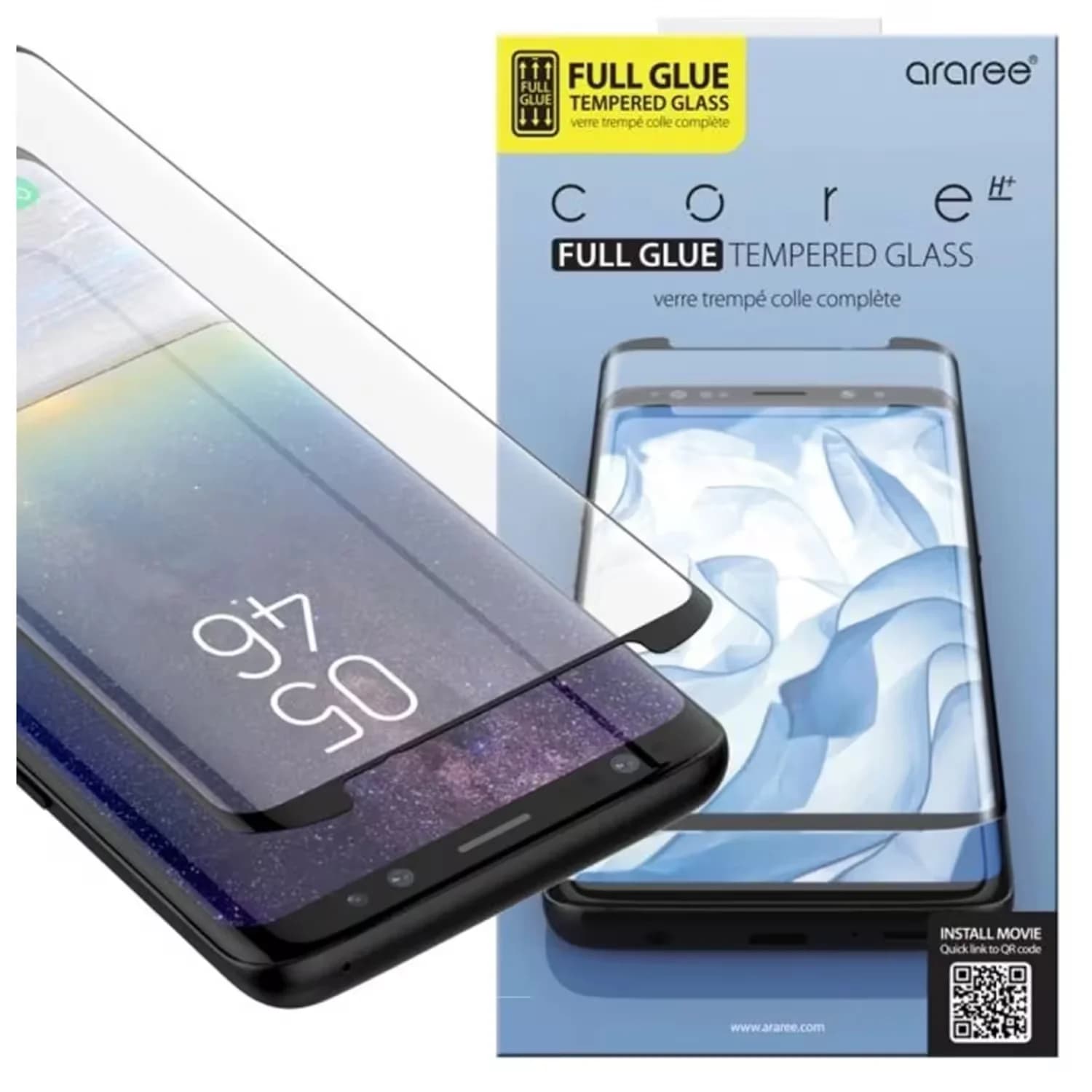 Samsung Samsung Película Protetora De Vidro Araree Para Samsung S9 Core Full
