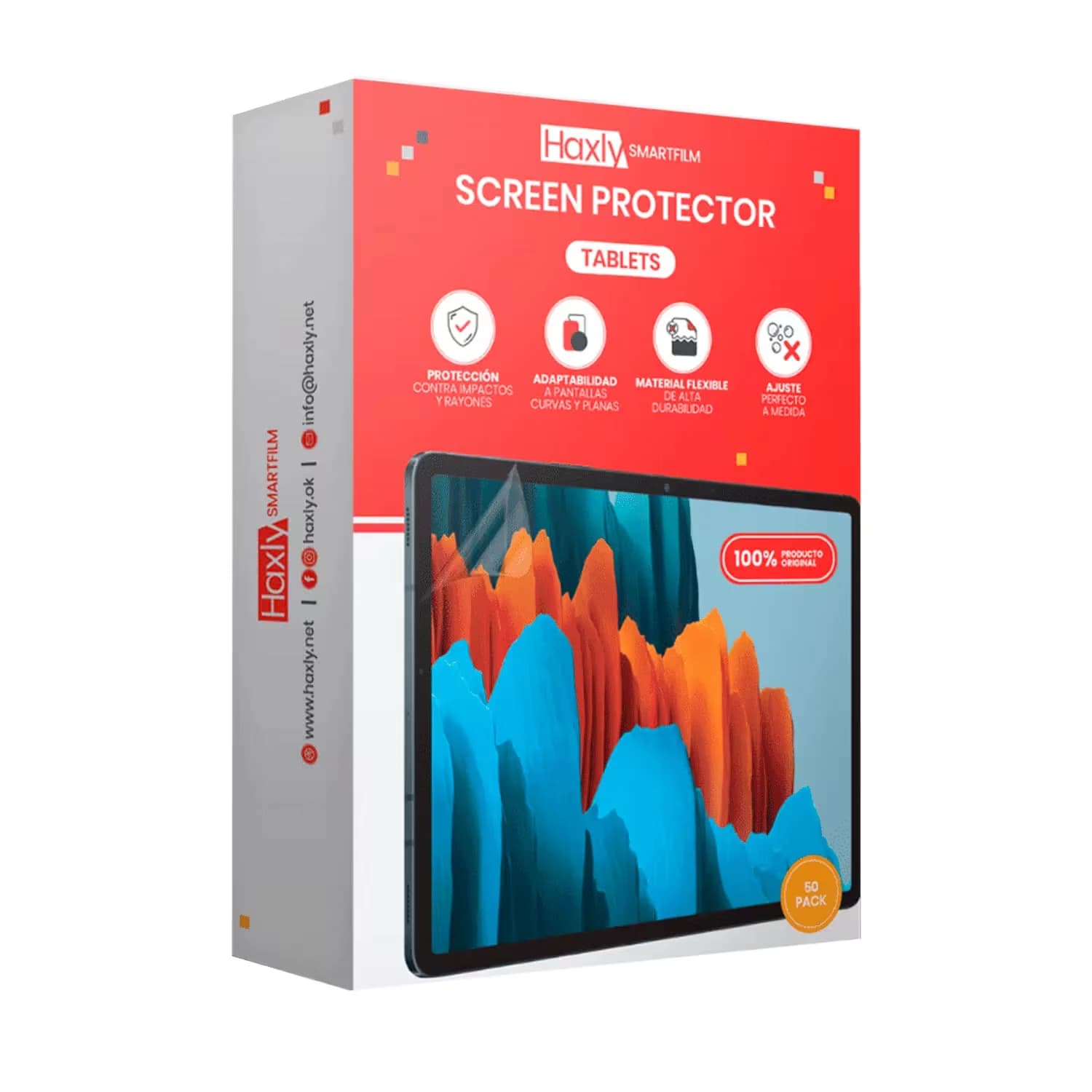 Película Haxly Smartfilm Hx-f0007-50 Para Tablet