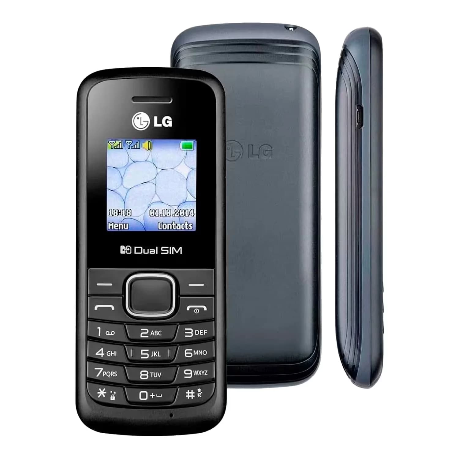 Celular LG B220a 3G 32mb 32mb RAM Dual SIM Preto